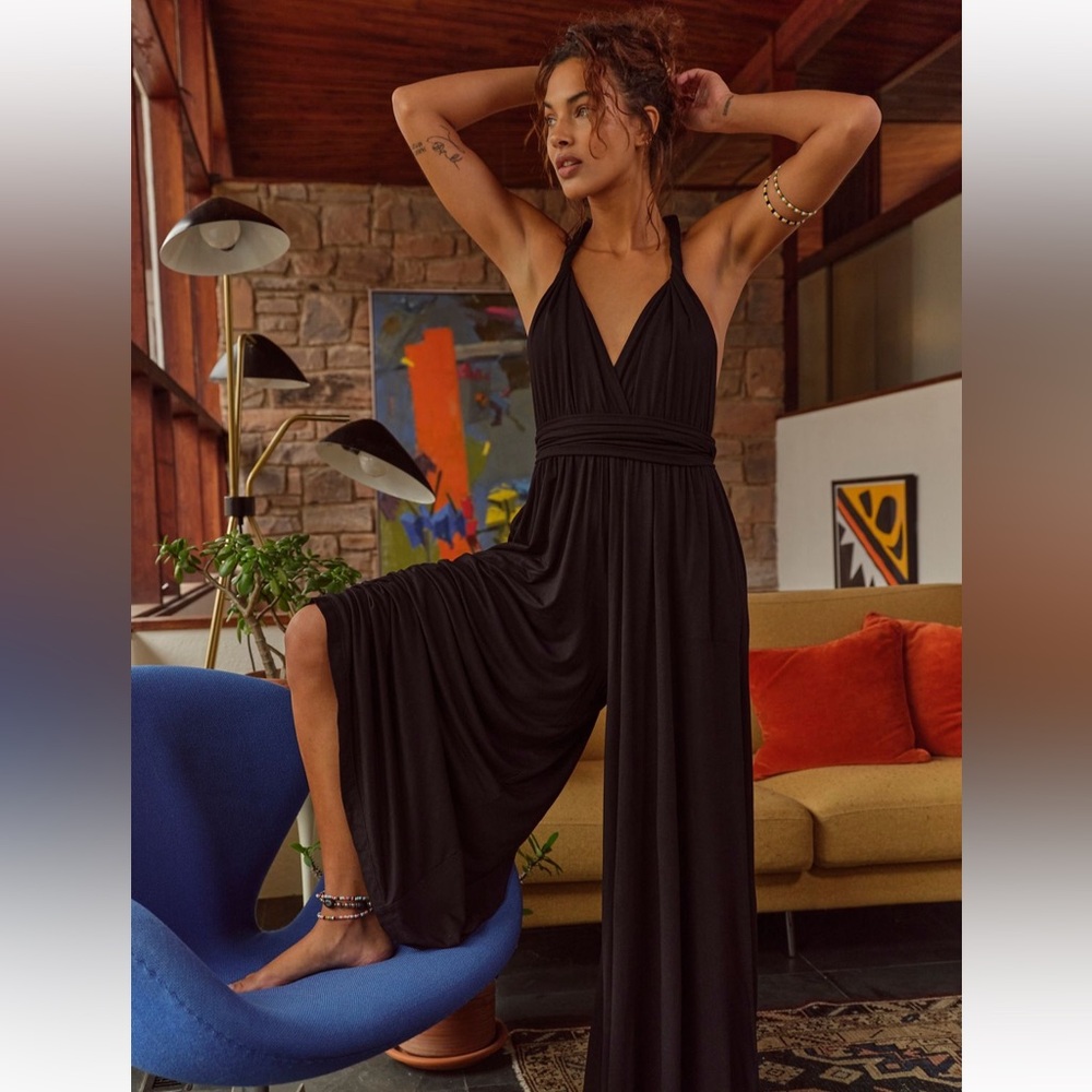 Free People Dani Convertible Open Back one piece